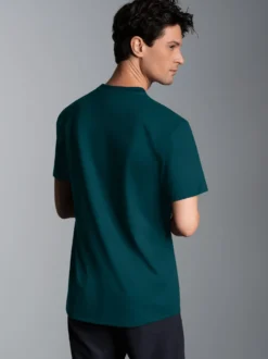 T-Shirt aus Biobaumwolle Saphir