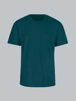 T-Shirt aus Biobaumwolle Saphir
