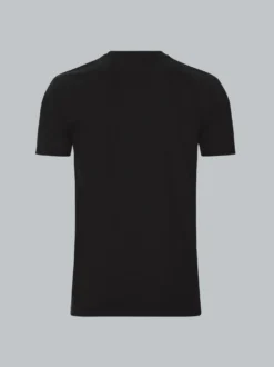 T-Shirt aus 100% Biobaumwolle Schwarz