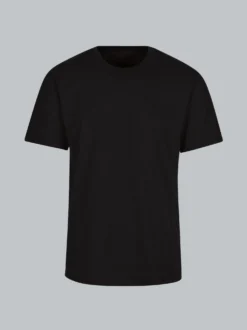 T-Shirt aus 100% Biobaumwolle Schwarz