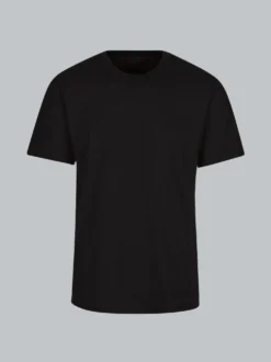 T-Shirt aus 100% Biobaumwolle Schwarz