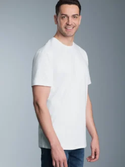 T-Shirt aus Biobaumwolle Weiss