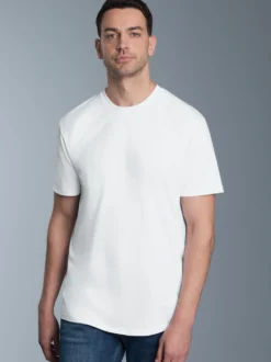 T-Shirt aus Biobaumwolle Weiss