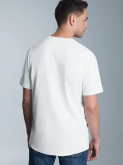 T-Shirt aus Biobaumwolle Weiss