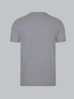 T-Shirt DELUXE Baumwolle Cool-grey