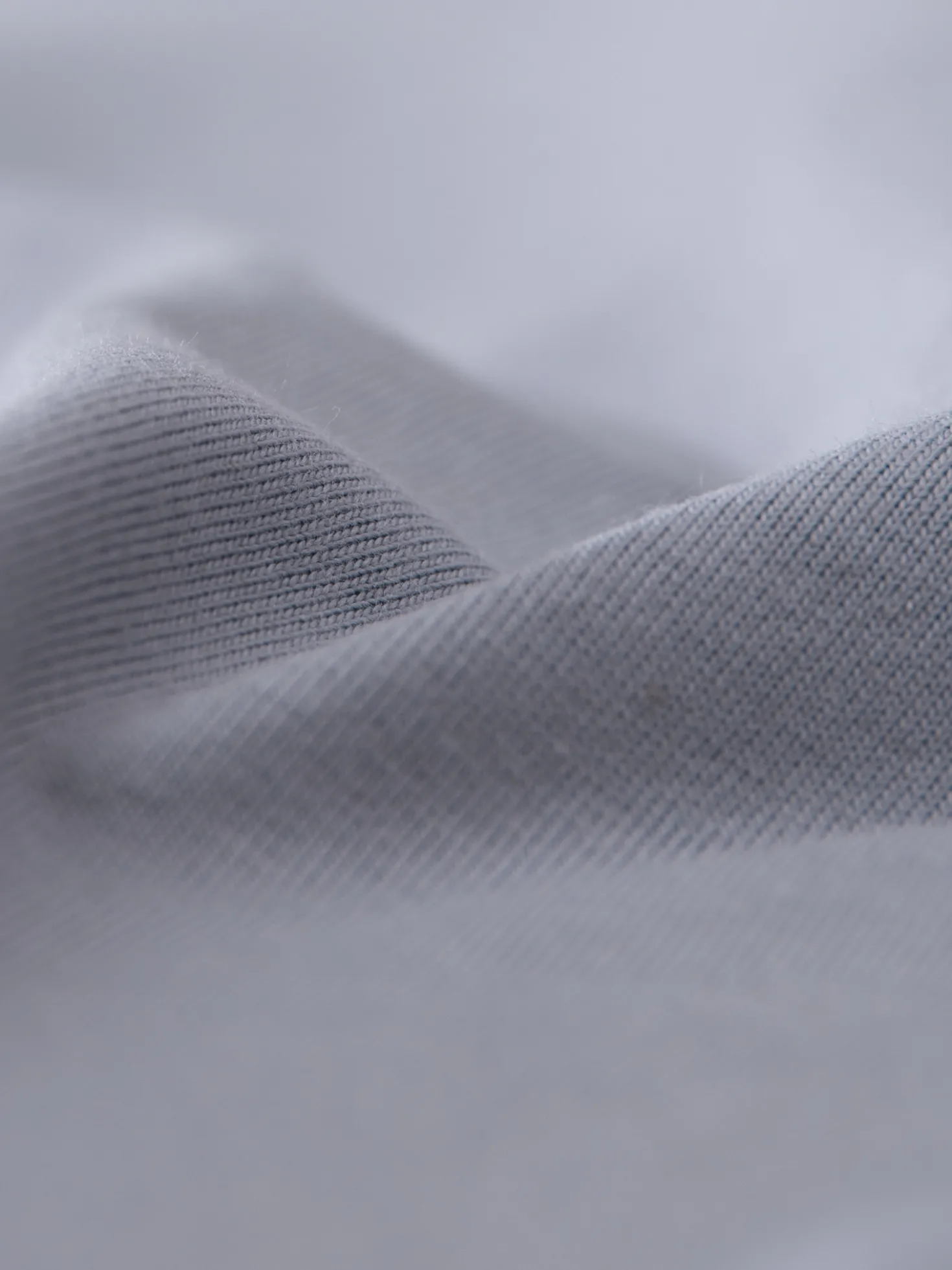 T-Shirt DELUXE Baumwolle Cool-grey