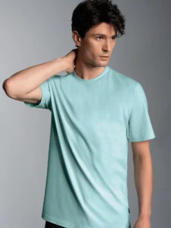 T-Shirt DELUXE Baumwolle Gletscher
