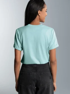 T-Shirt DELUXE Baumwolle Gletscher