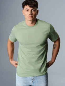 T-Shirt DELUXE Baumwolle Green tea