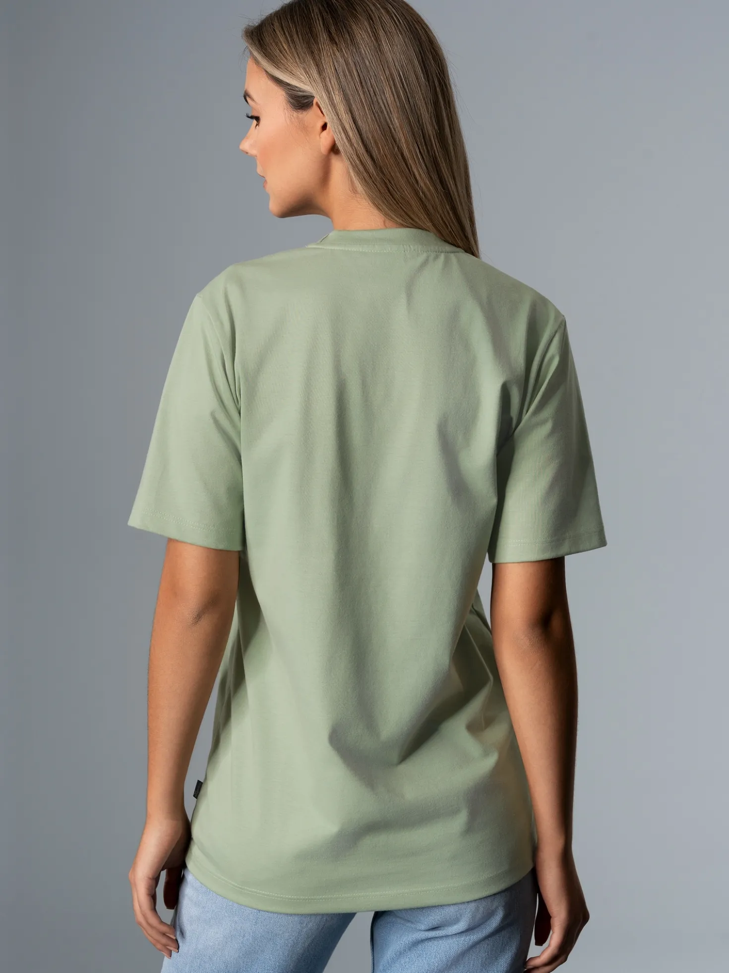 T-Shirt DELUXE Baumwolle Green tea