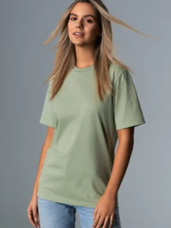 T-Shirt DELUXE Baumwolle Green tea