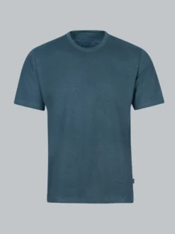 T-Shirt DELUXE Baumwolle Jeans-melange