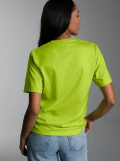 T-Shirt DELUXE Baumwolle Lemon