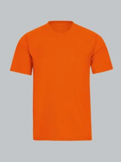 T-Shirt DELUXE Baumwolle Mandarine