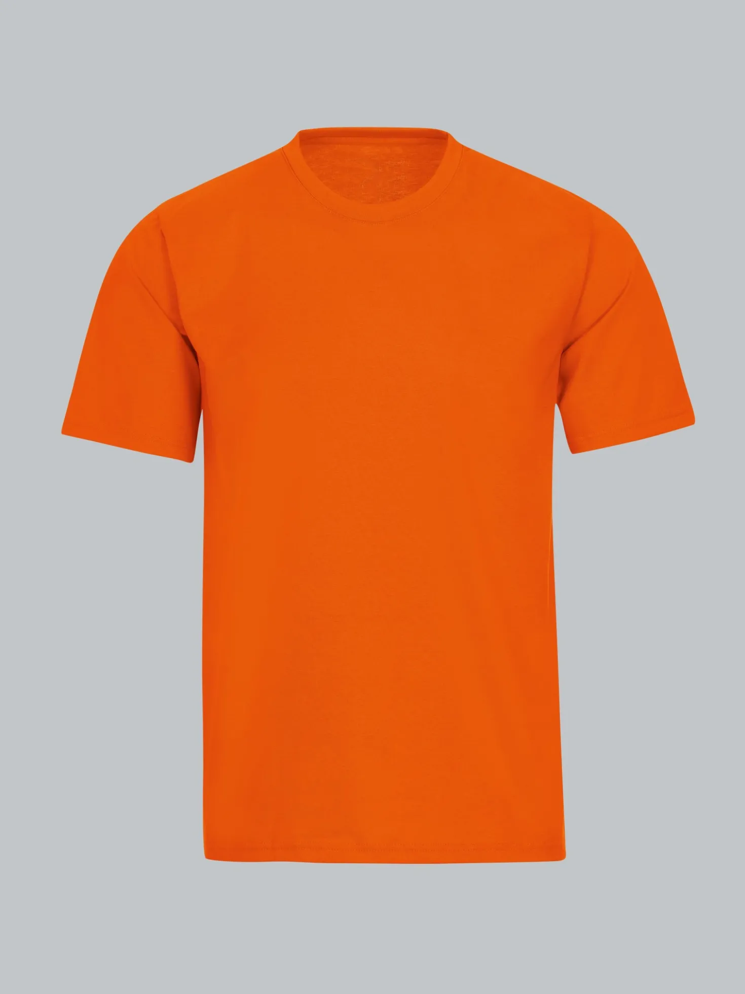 T-Shirt DELUXE Baumwolle Mandarine