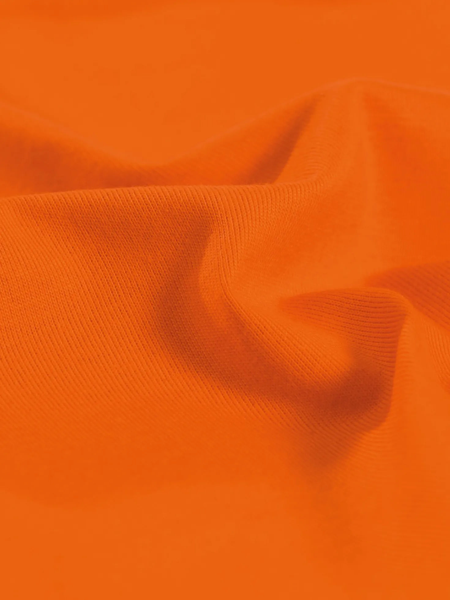 T-Shirt DELUXE Baumwolle Mandarine