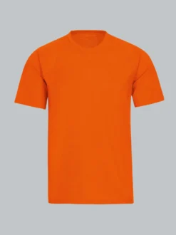 T-Shirt DELUXE Baumwolle Mandarine