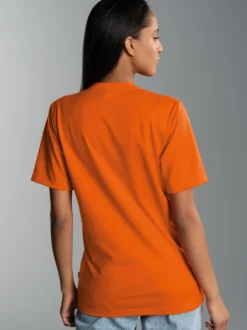 T-Shirt DELUXE Baumwolle Mandarine