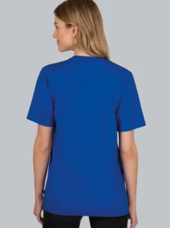 T-Shirt DELUXE Baumwolle Royal