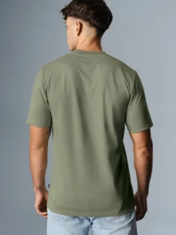 T-Shirt DELUXE Baumwolle Salbei