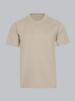 T-Shirt DELUXE Baumwolle Sand