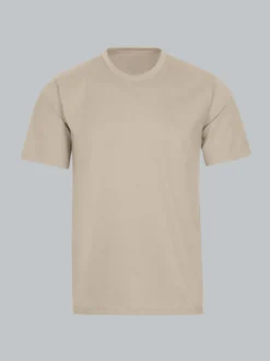 T-Shirt DELUXE Baumwolle Sand