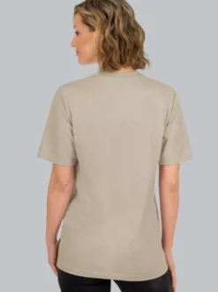 T-Shirt DELUXE Baumwolle Sand