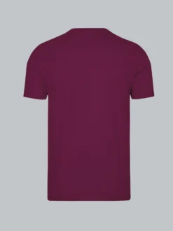 T-Shirt DELUXE Baumwolle Sangria