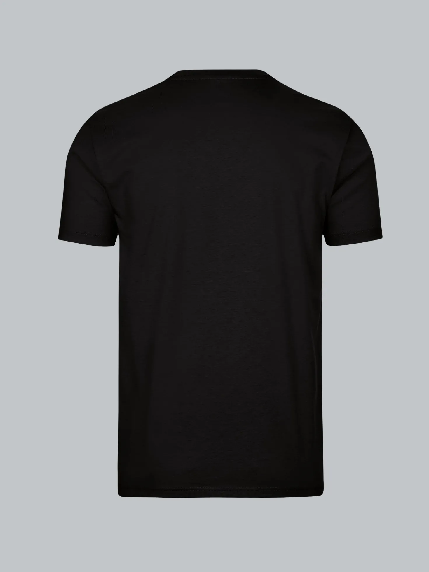 T-Shirt DELUXE Baumwolle Schwarz