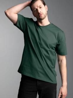 T-Shirt DELUXE Baumwolle Tanne