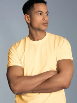 T-Shirt DELUXE Baumwolle Vanille