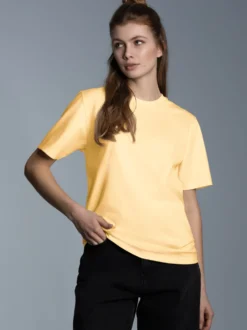 T-Shirt DELUXE Baumwolle Vanille