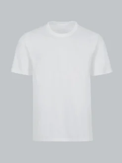 T-Shirt DELUXE Baumwolle Weiss