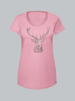 T-Shirt Glitzer-Hirsch Lilie