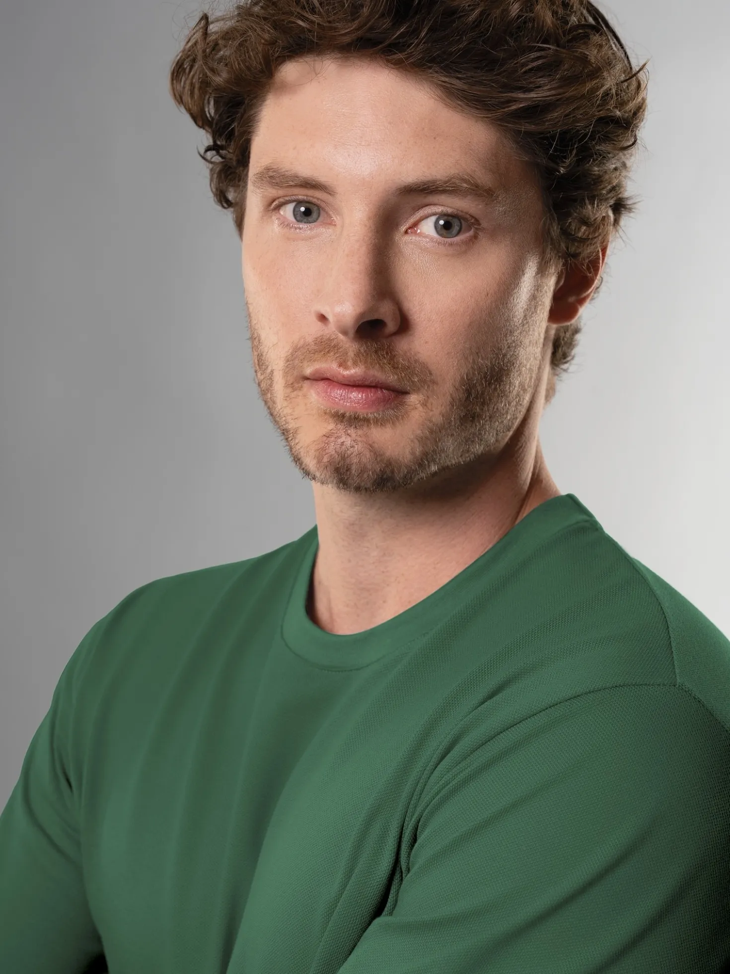 T-Shirt in Piqué-Qualität Efeu