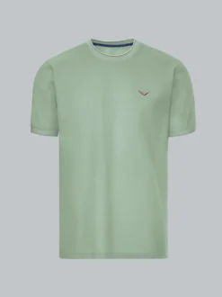 T-Shirt in Piqué-Qualität Green tea