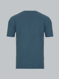 T-Shirt in Piqué-Qualität Jeans-melange