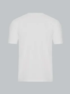 T-Shirt in Piqué-Qualität Weiss