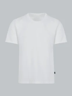 T-Shirt in Piqué-Qualität Weiss