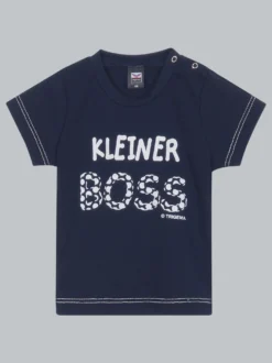T-Shirt Kleiner Boss Navy