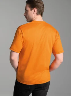 T-Shirt mit Affen-Printmotiv Curry
