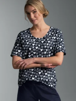 T-Shirt mit Allover-Druck 