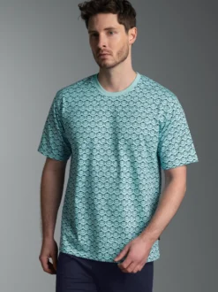 T-Shirt mit Allover-Muster 