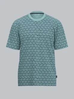 T-Shirt mit Allover-Muster 