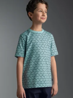 T-Shirt mit Allover-Muster 