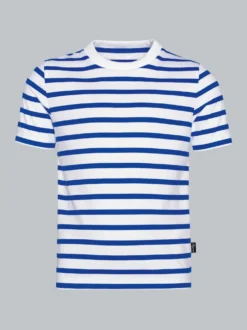 T-Shirt mit Allover-Ringelmuster Royal