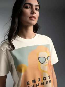 T-Shirt mit Druck