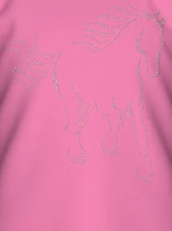 T-Shirt mit glitzerndem Pferde-Printmotiv Candy