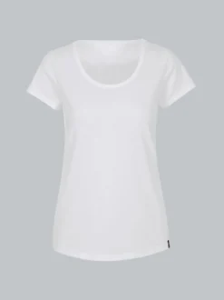 T-Shirt mit kurzen Ärmeln Weiss