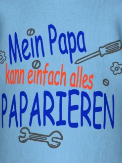 T-Shirt mit lustigem Spruch-Print Horizont